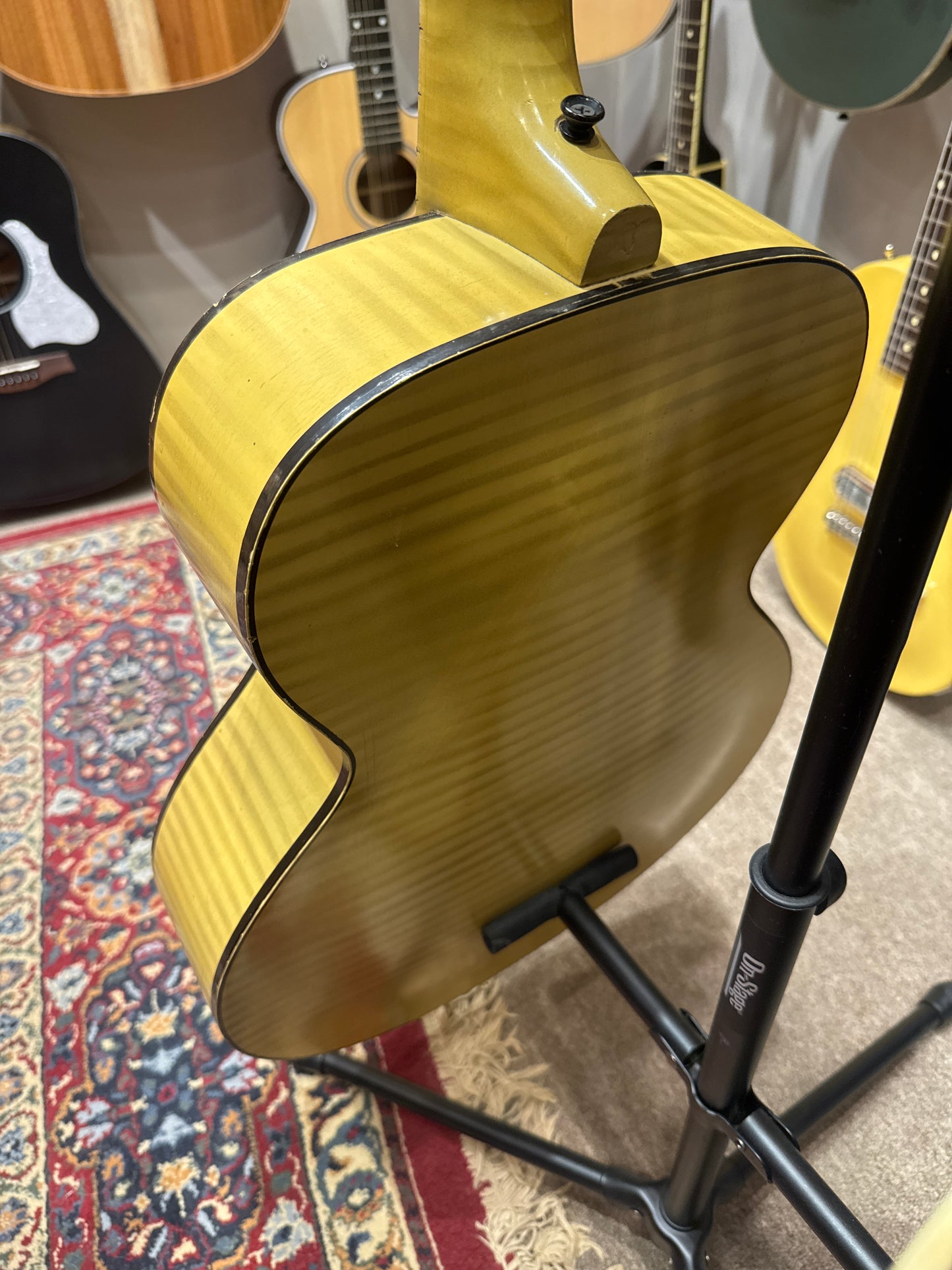 Kay K6868 Style Leader Archtop Acoustic Guitar Honey Blonde - 1960's - Fair