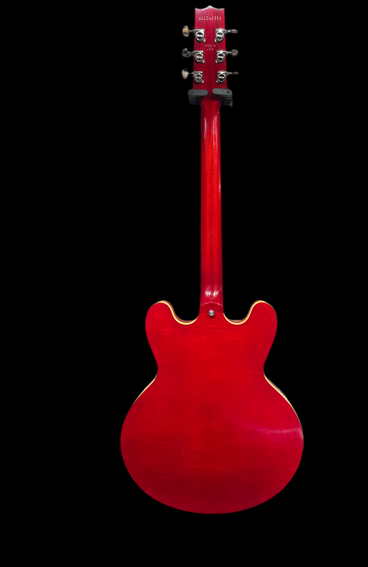 Heritage Custom Core H-535 Semi-Hollow Transparent Cherry Electric Guitar