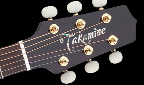 Takamine JJ325SRC John Jorgenson Signature Cutaway 6 String RH Acoustic Electric Guitar with Semi-Hard Case - Gloss Red Stain Finish