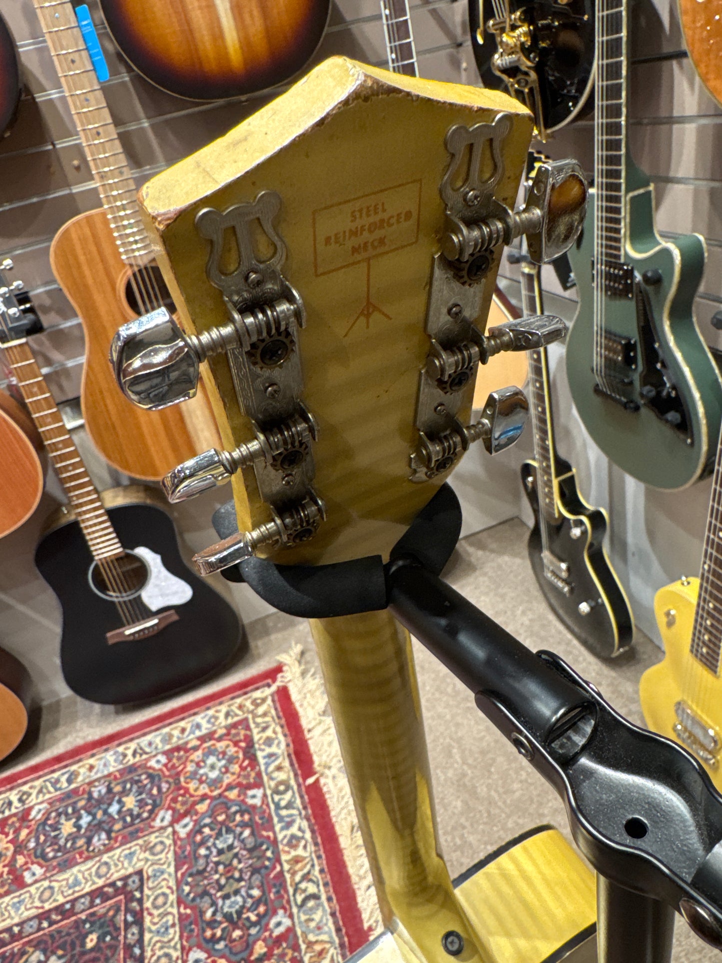 Kay K6868 Style Leader Archtop Acoustic Guitar Honey Blonde - 1960's - Fair
