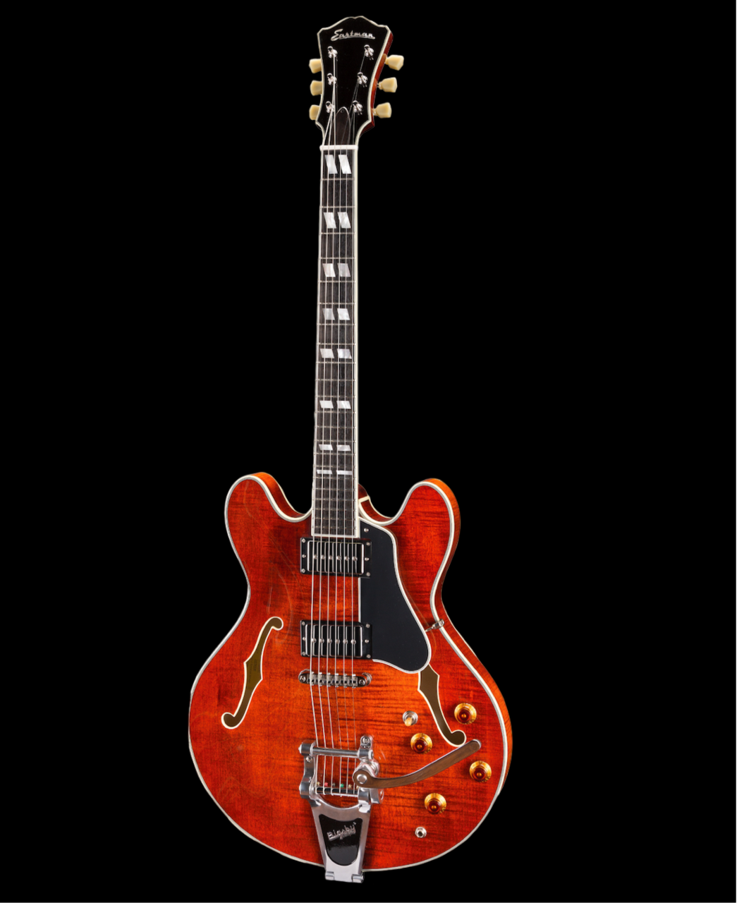 Eastman T486B Semi Hollow Body Classic Finish Electric Guitar