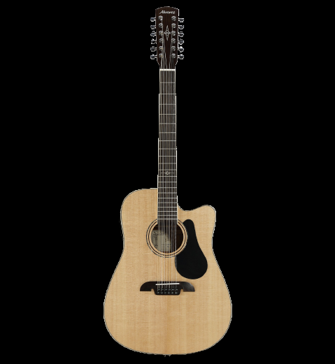 Alvarez AD60-12CE Artist 60 Series Dreadnought 12-String Acoustic Guitar