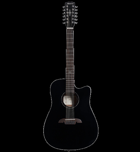 Alvarez AD6012CEBK Acoustic 12 String Guitar