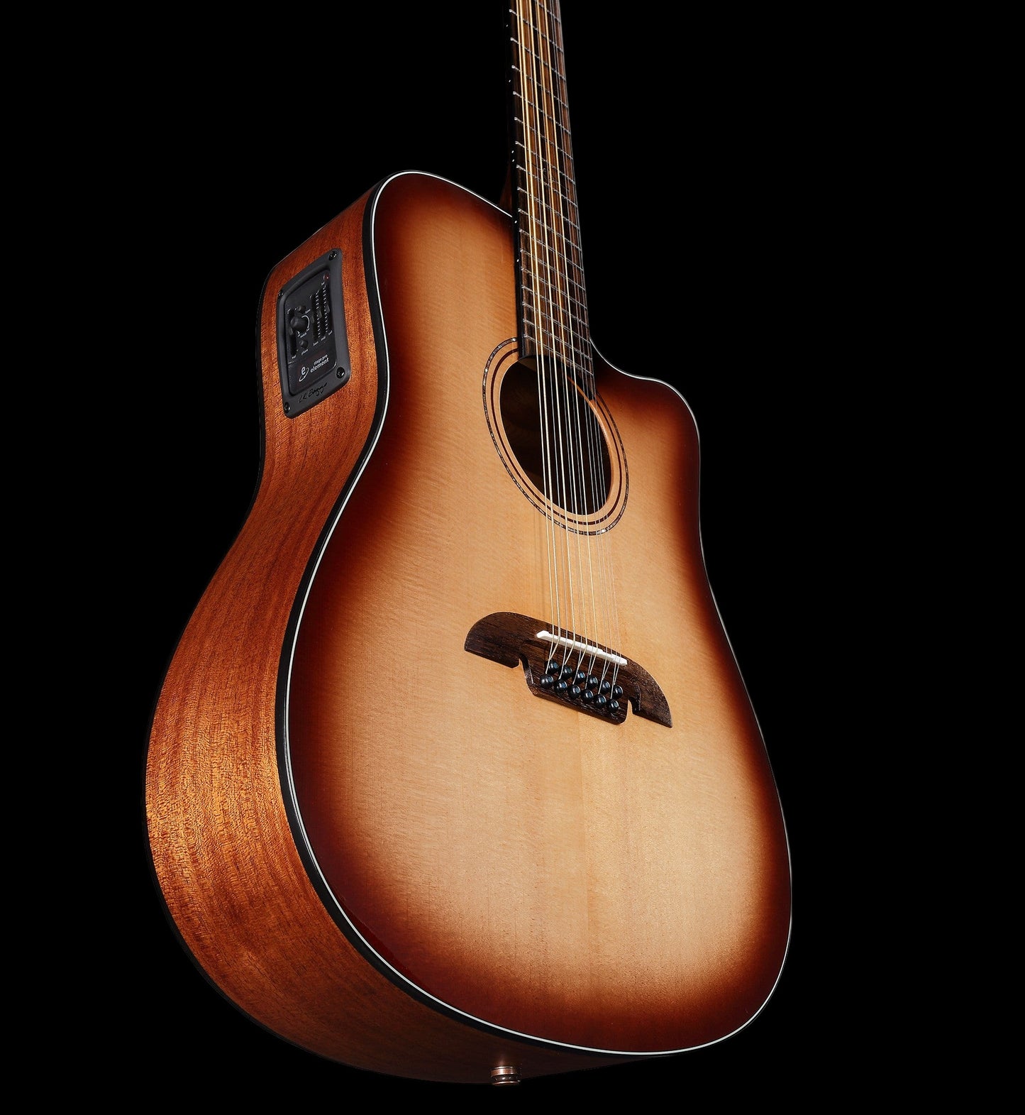 Alvarez AD60-12CESHB Artist 60 Series Dreadnought 12-String Acoustic Guitar