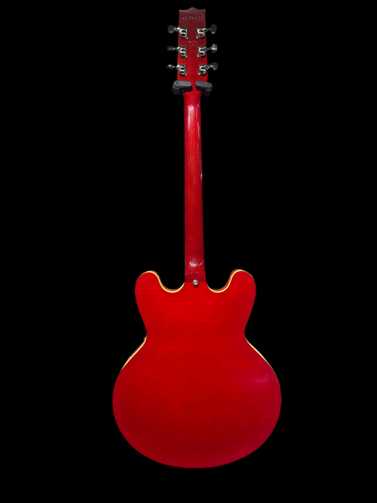 Heritage Custom Core H-530 Hollow Transparent Cherry Electric Guitar