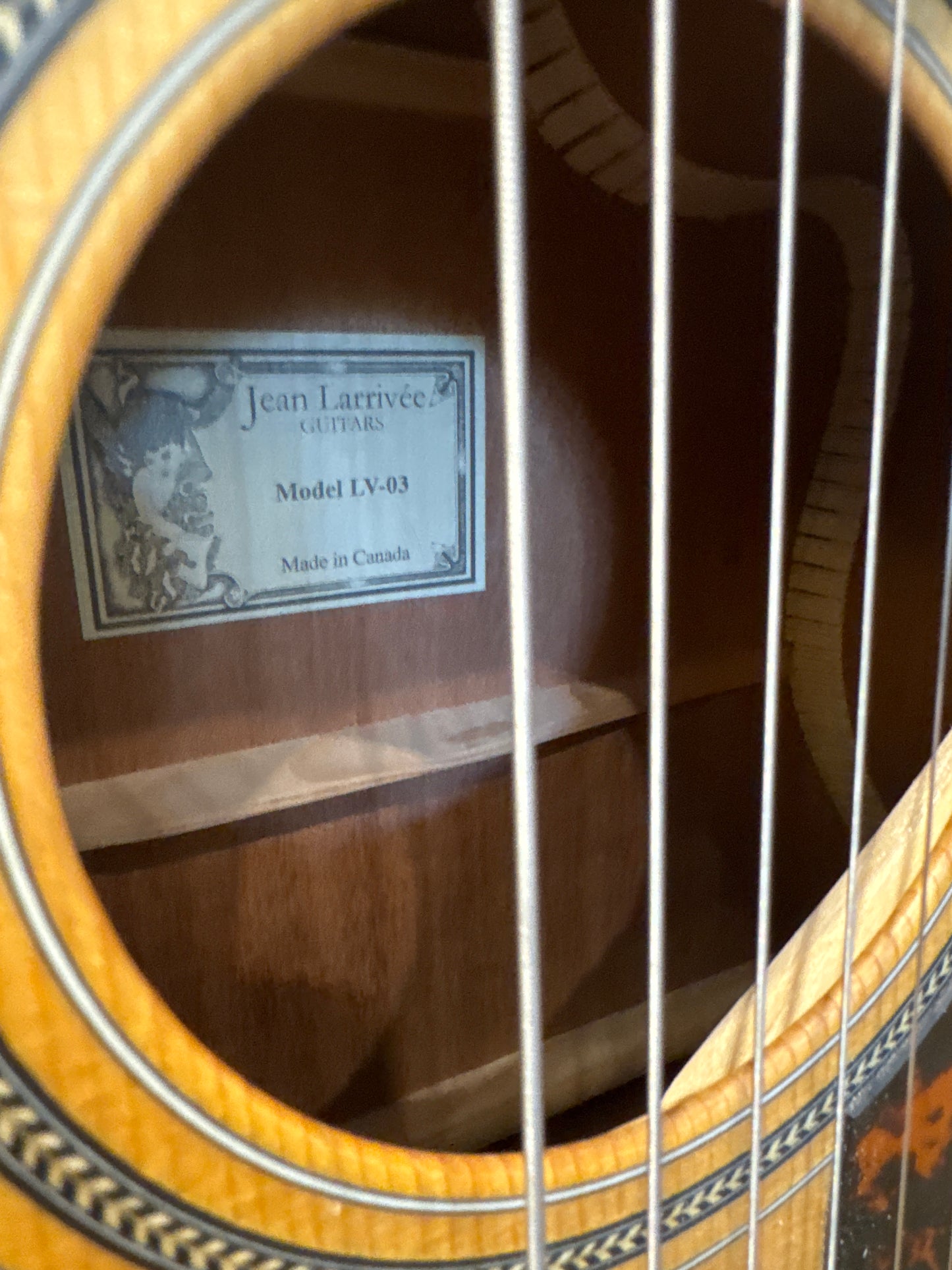 Larrivee LV-03 Acoustic Guitar - Mint