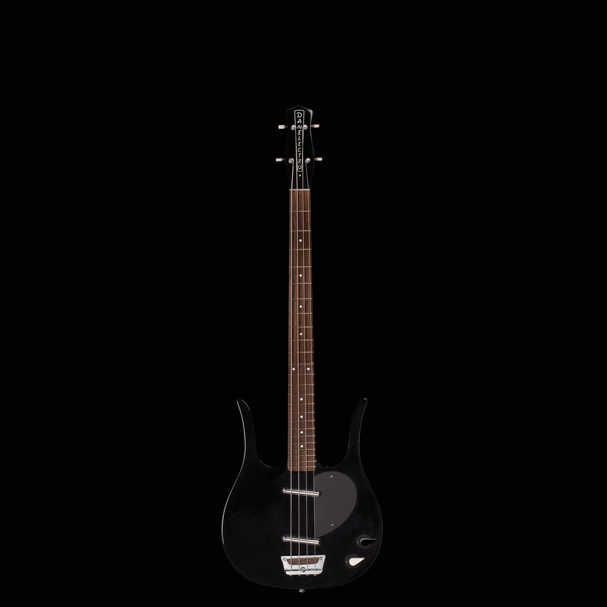 Danelectro 58 Longhorn Electric Bass Guitar - Black