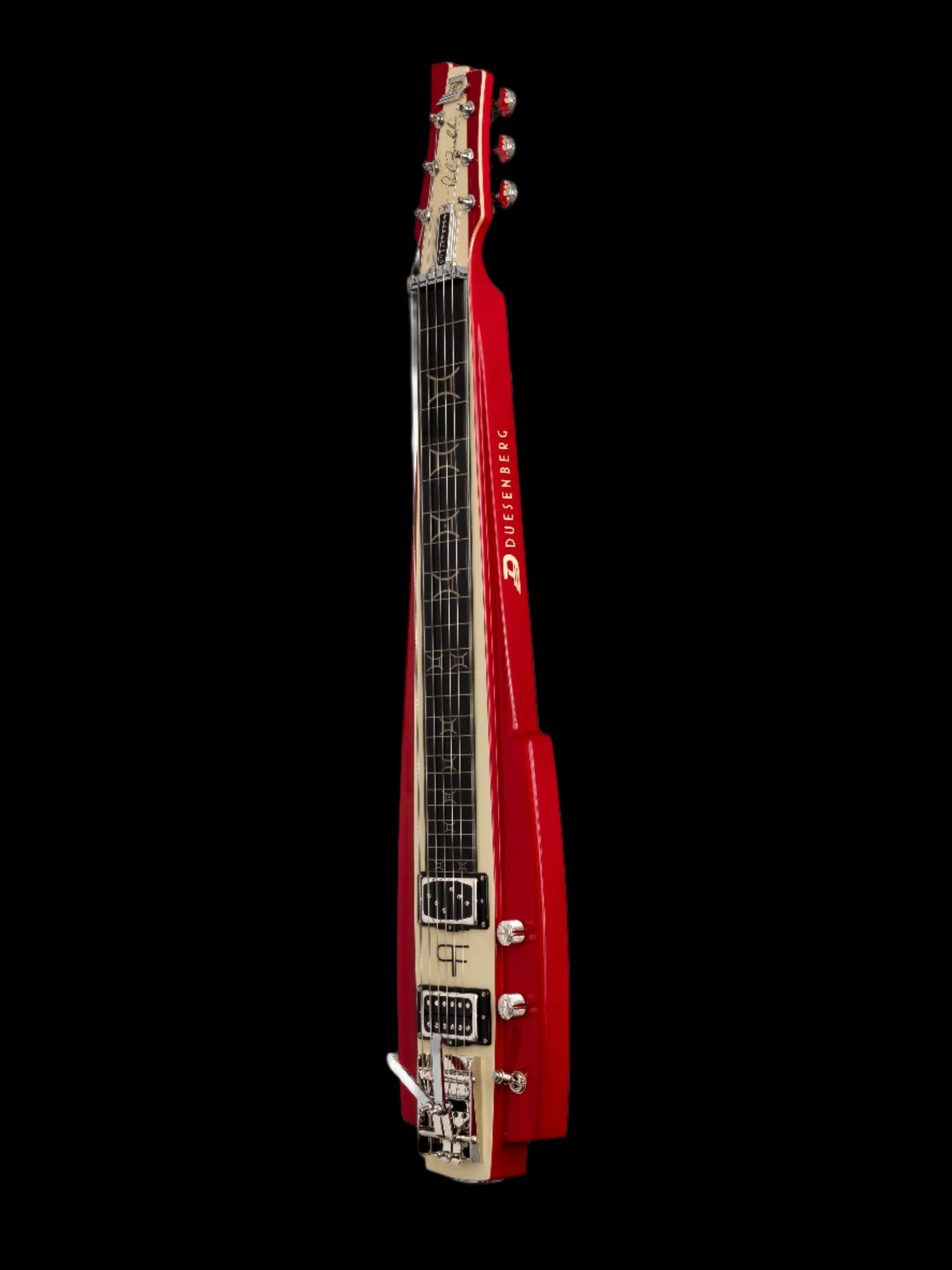 Duesenberg Alliance Series - Lap Steel - Paul Franklin Red with Case