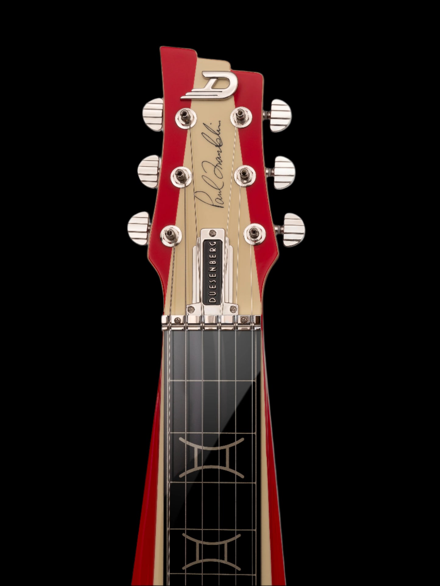 Duesenberg Alliance Series - Lap Steel - Paul Franklin Red with Case