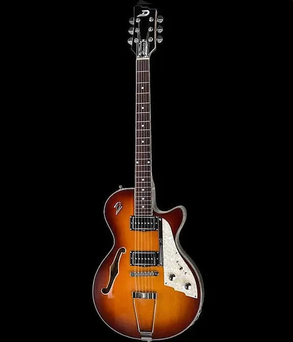 Duesenberg Starplayer Hollow Body Vintage Burst Electric Guitar with case