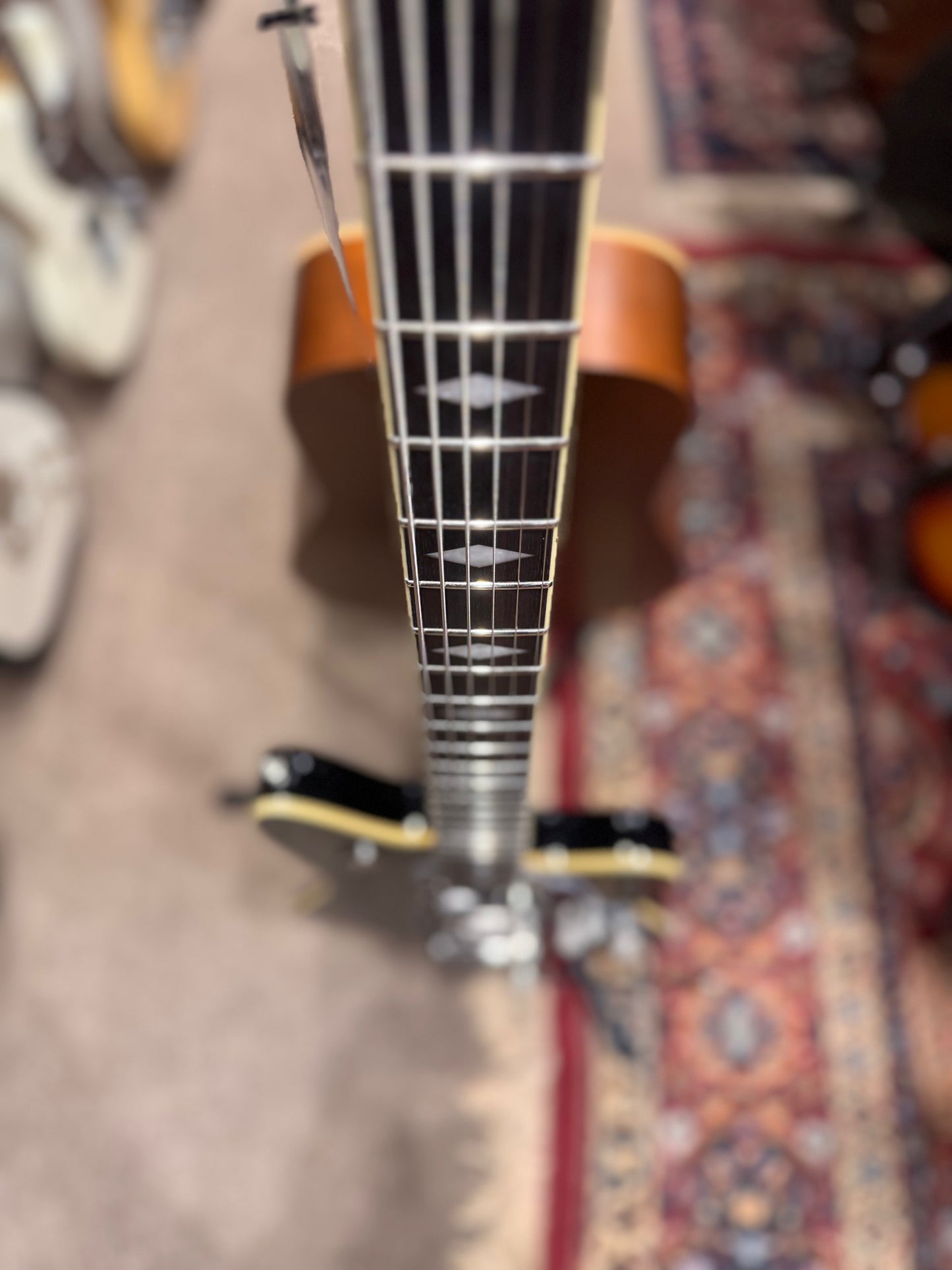 Duesenberg Paloma Baritone Black Sparkle with Gig Bag