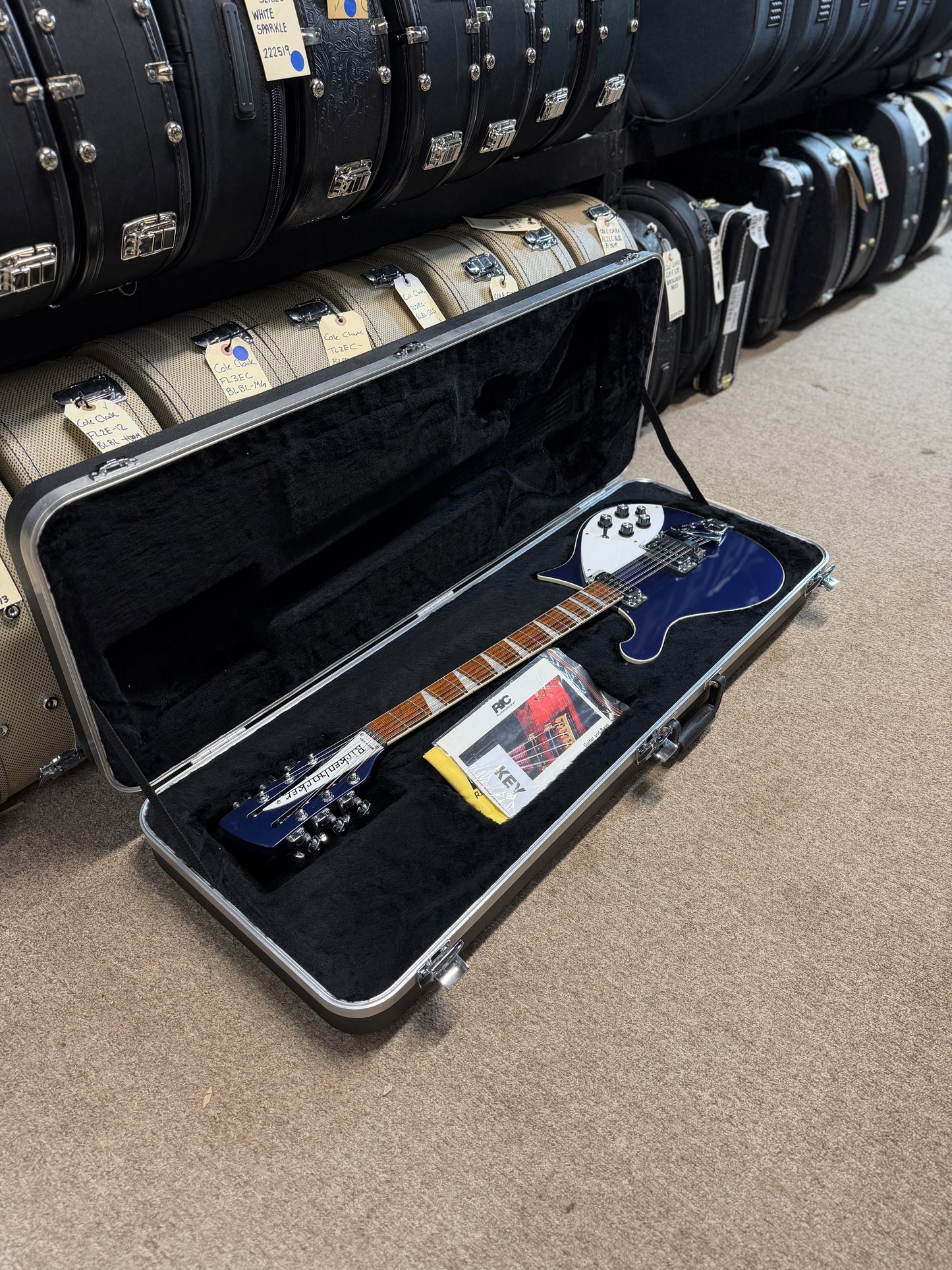 Rickenbacker 660/12 2019 MIdnight Blue - NOS