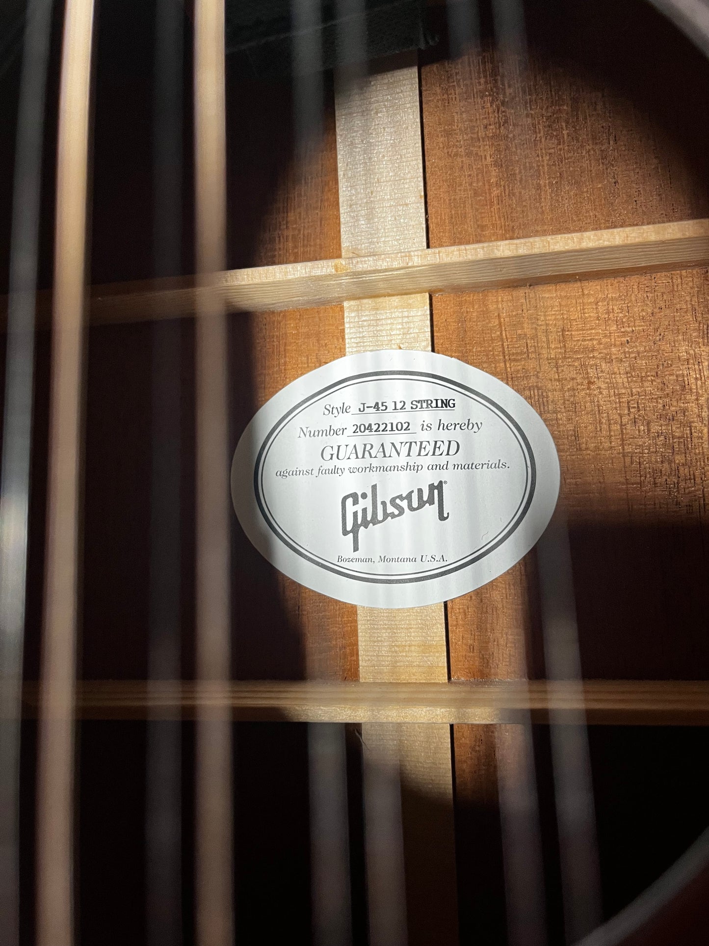 Gibson J-45 12 String - 2002
