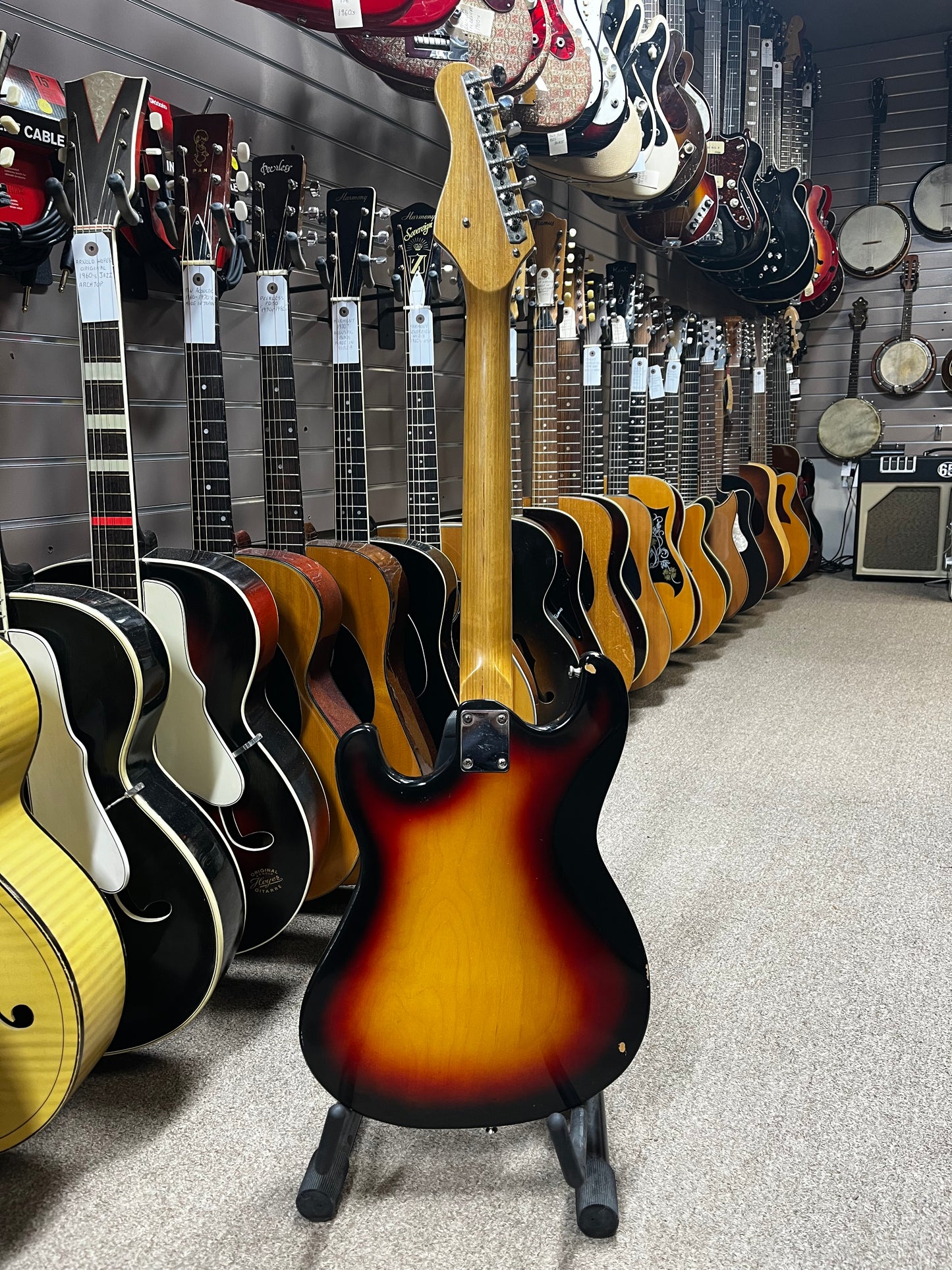 Teisco Saturn EG4-T Hertiecaster late 60s-70s Electric Guitar