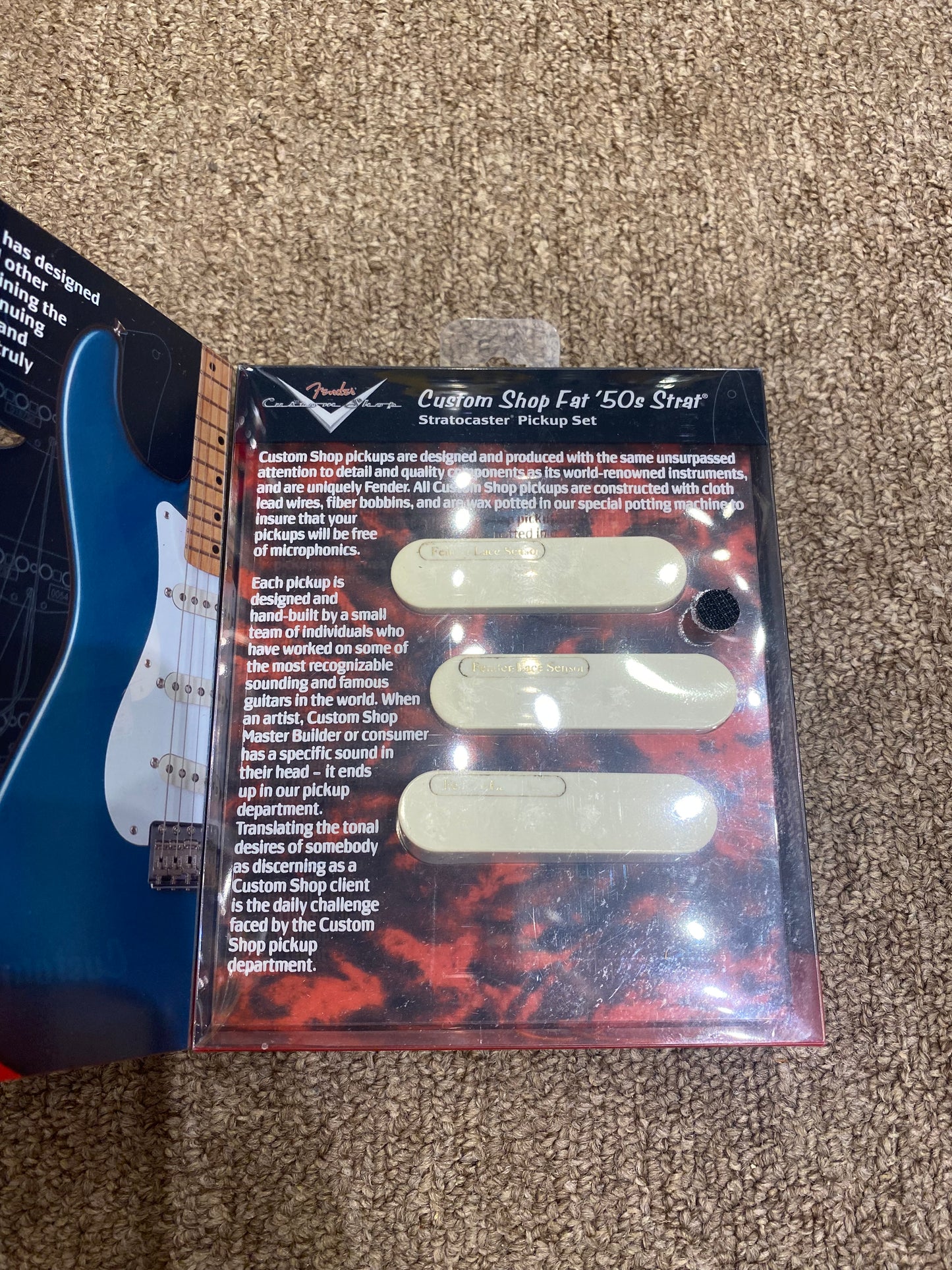 Fender Custom Shop Fat '50s Stratocaster Lace Sensor Pickup Set