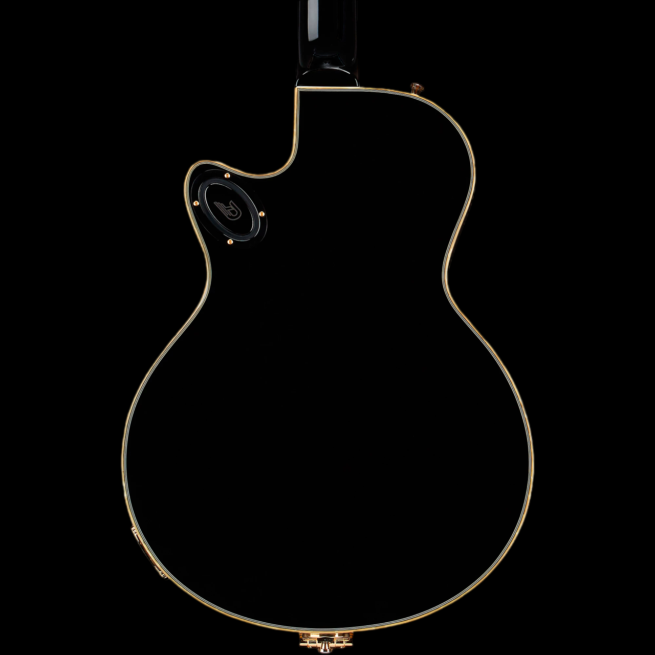 Duesenberg Starplayer TV Phonic Black with Custom Line Case