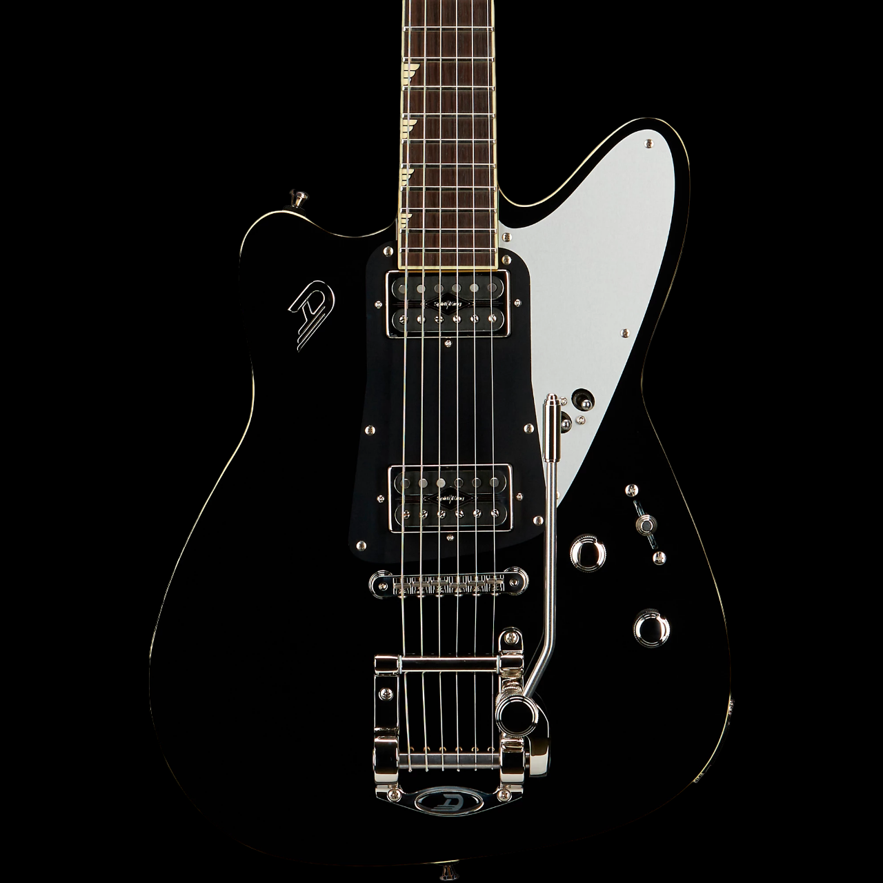 Duesenberg Falken Black Tremolo Electric Guitar - with Gig Bag