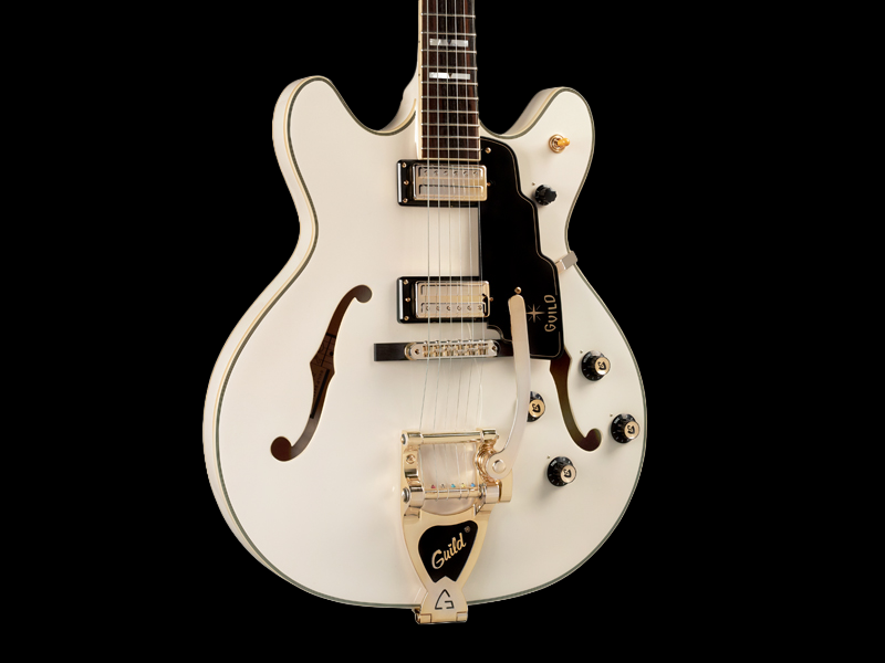 Guild Starfire VI Snowcrest White Electric Guitar