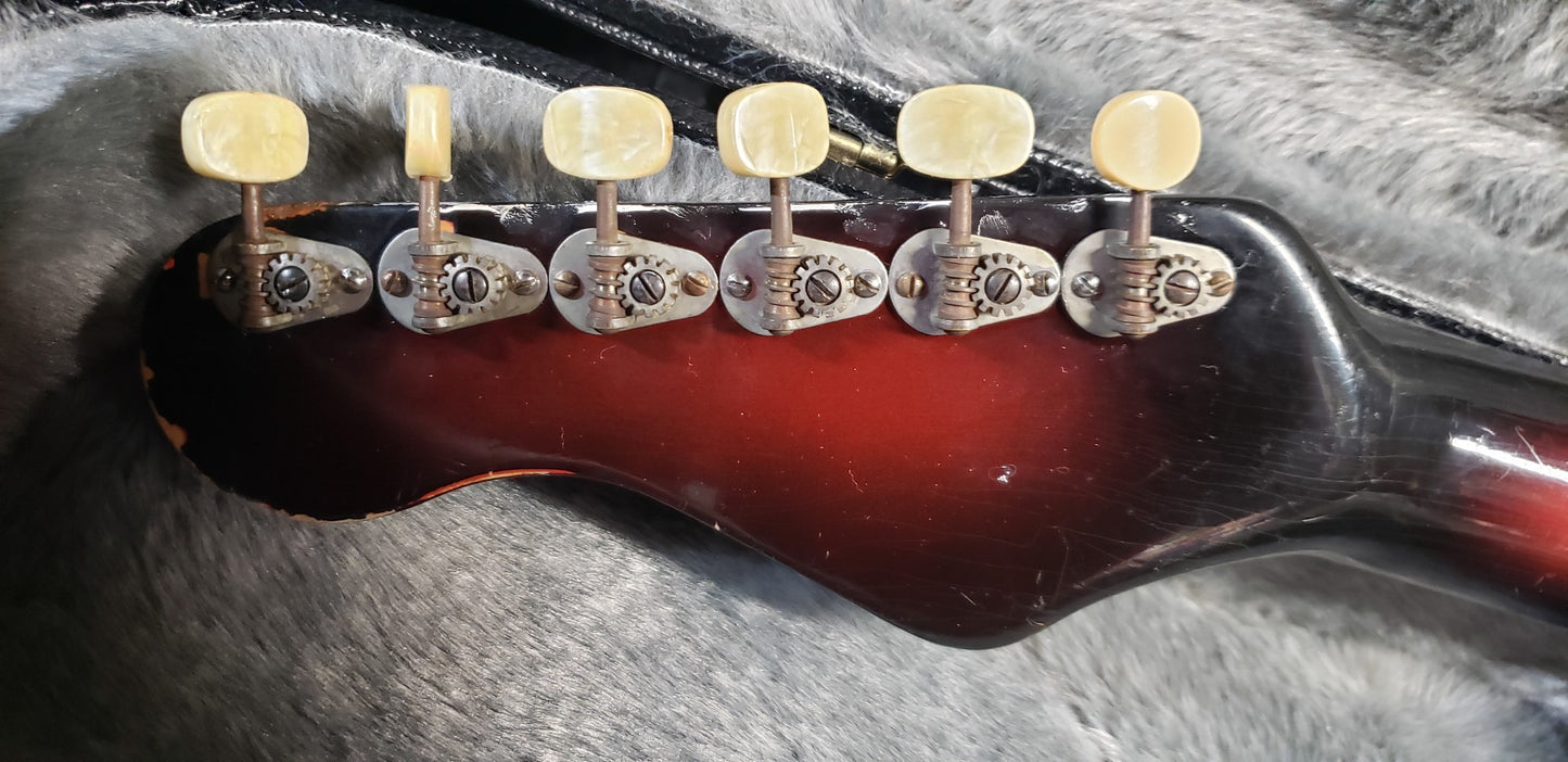 Hofner 173 II 1963 Two Tone Red Burst Electric Guitar