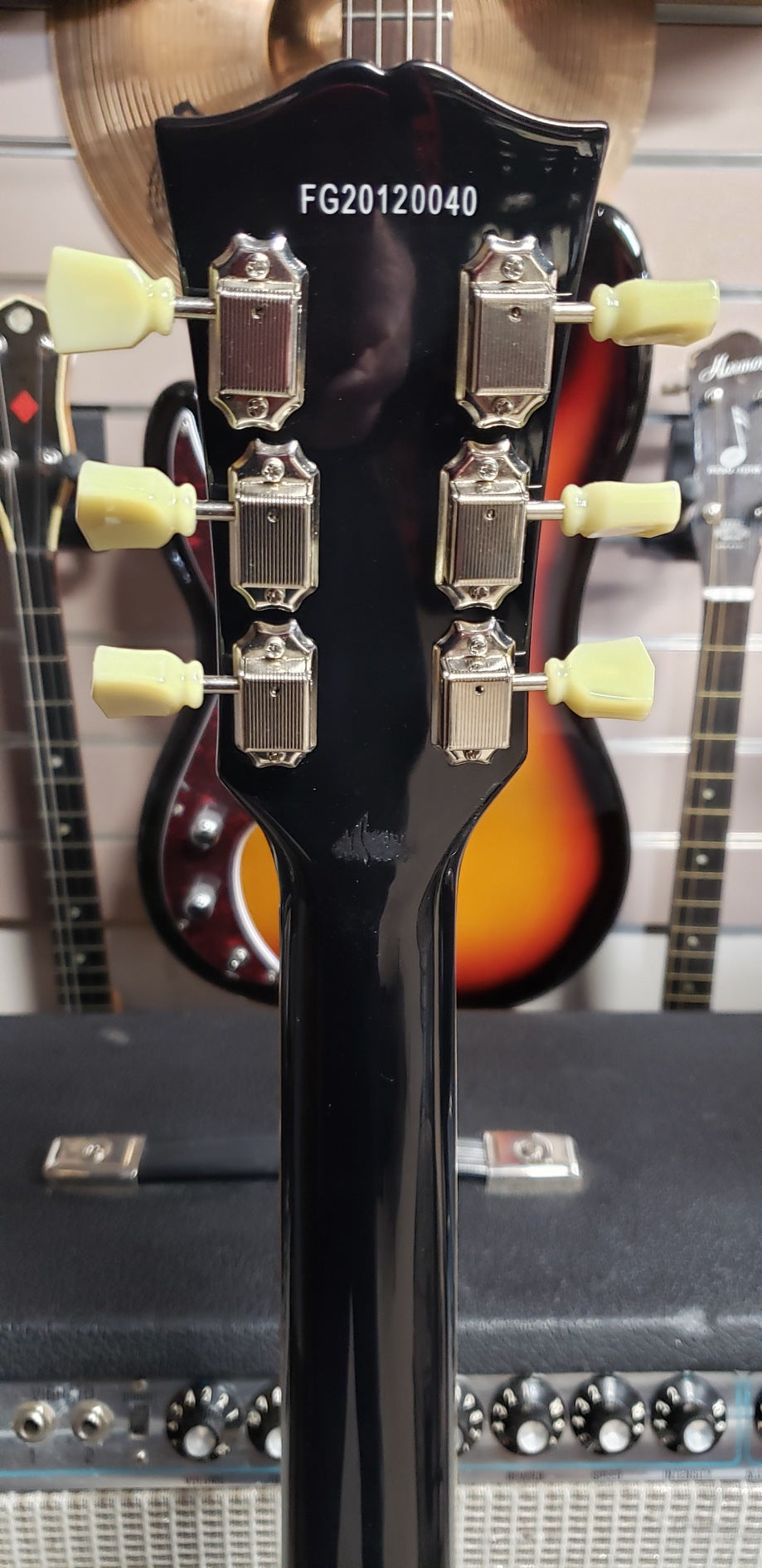 Burny RSG-60’63 Black Electric Guitar