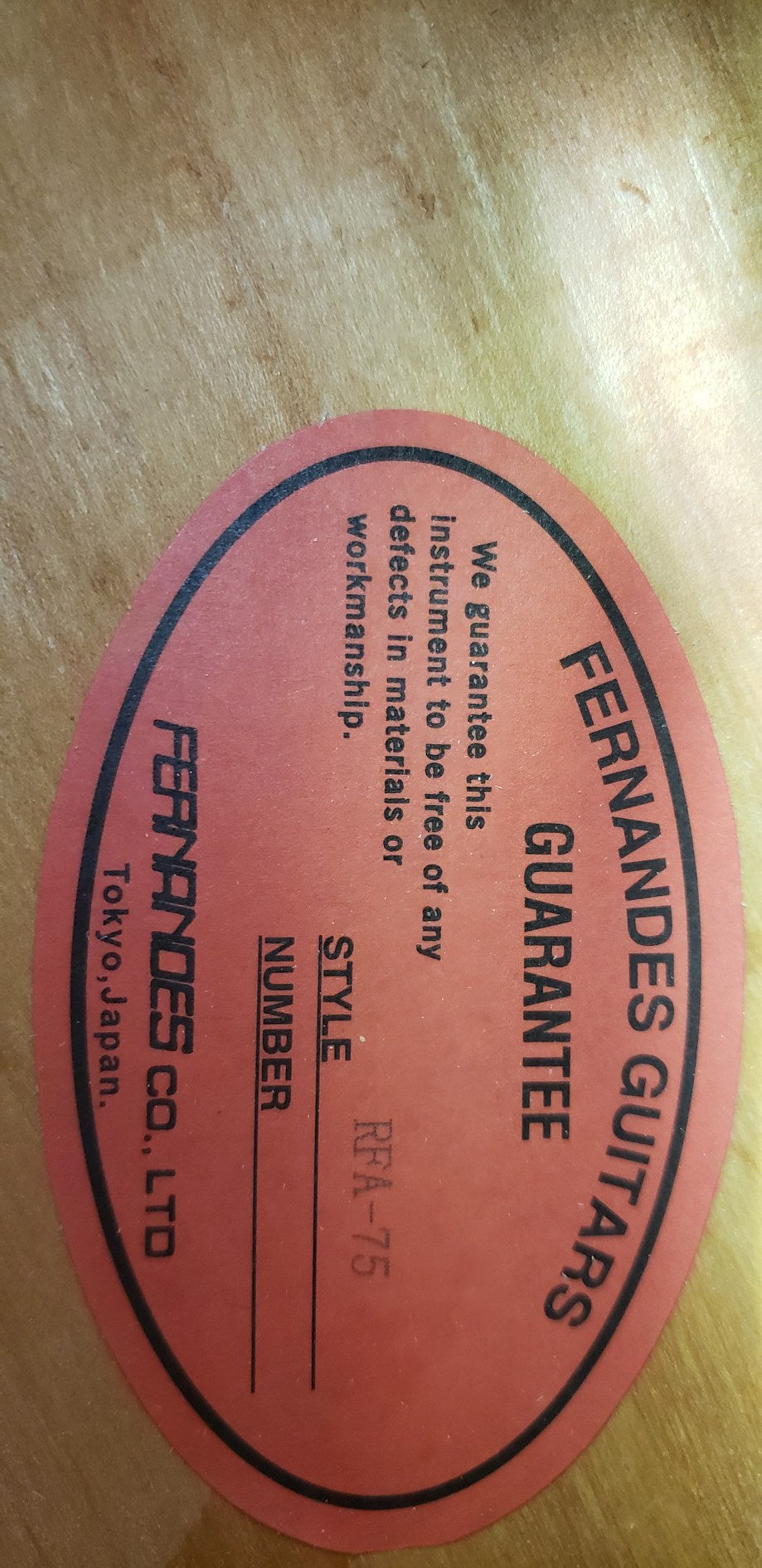 Burny RFA 75 Sunburst Shortscale Jazz Electric Guitar