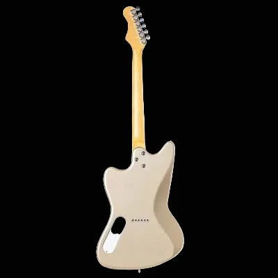 Harmony Silhouette Electric Guitar w/ MONO Vertigo Case – Champagne