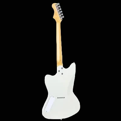 Harmony Silhouette Electric Guitar w/ MONO Vertigo Case – Pearl White