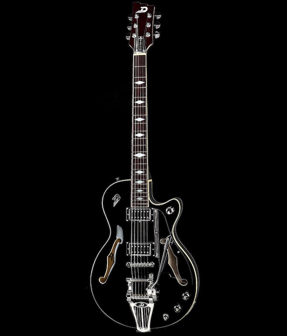 Duesenberg Starplayer TV Deluxe Black Electric Guitar