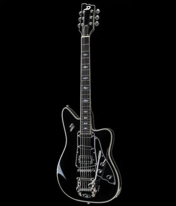 Duesenberg Paloma Black Electric Guitarwith Gig Bag