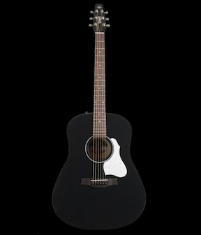 Seagull S6 Classic Black A/E Electric Acoustic Guitar