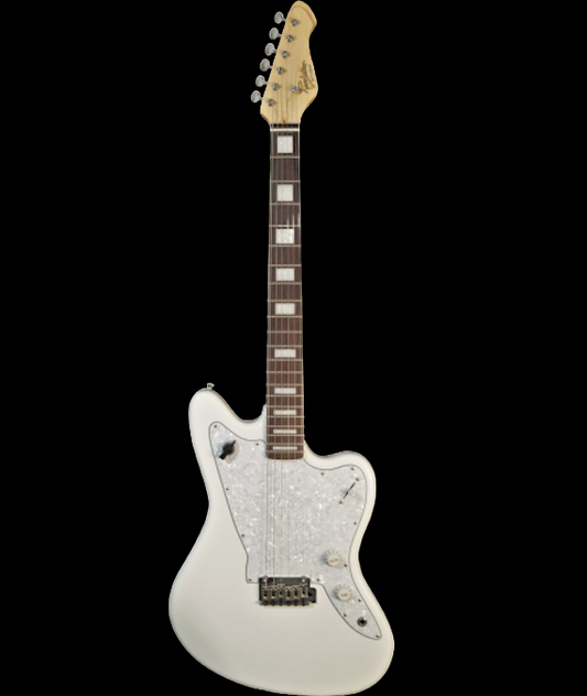 Revelation RJT Ghost Antique White Electric Guitar