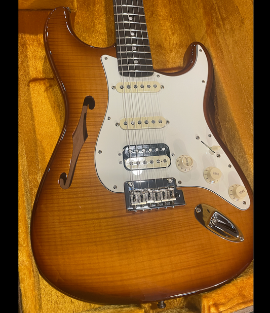 Fender Rarities Flame Top Thinline Stratocaster