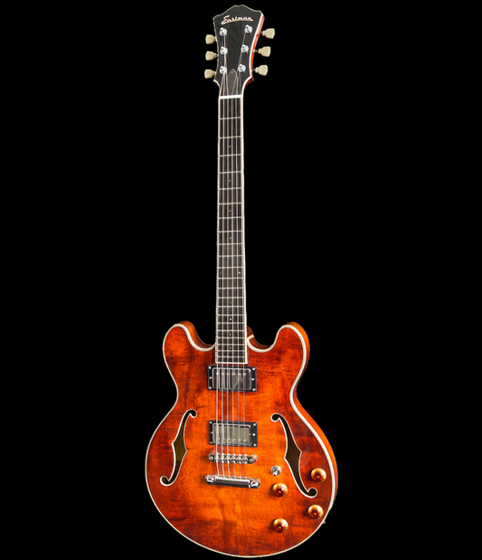 Eastman T184MX Thinline Hollowbody Electric Guitar - Classic Finish