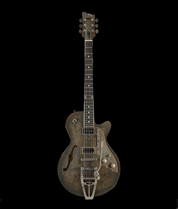 Duesenberg Custom Shop Rusty Steel Starplayer TV Electric Guitar