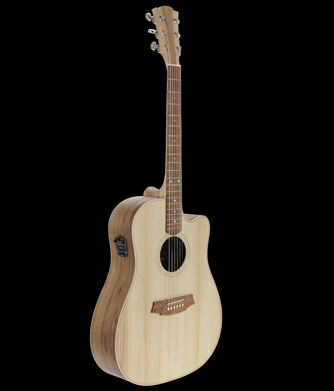 Cole Clark Fat Lady 2 CCFL2EC-BB Acoustic Guitar