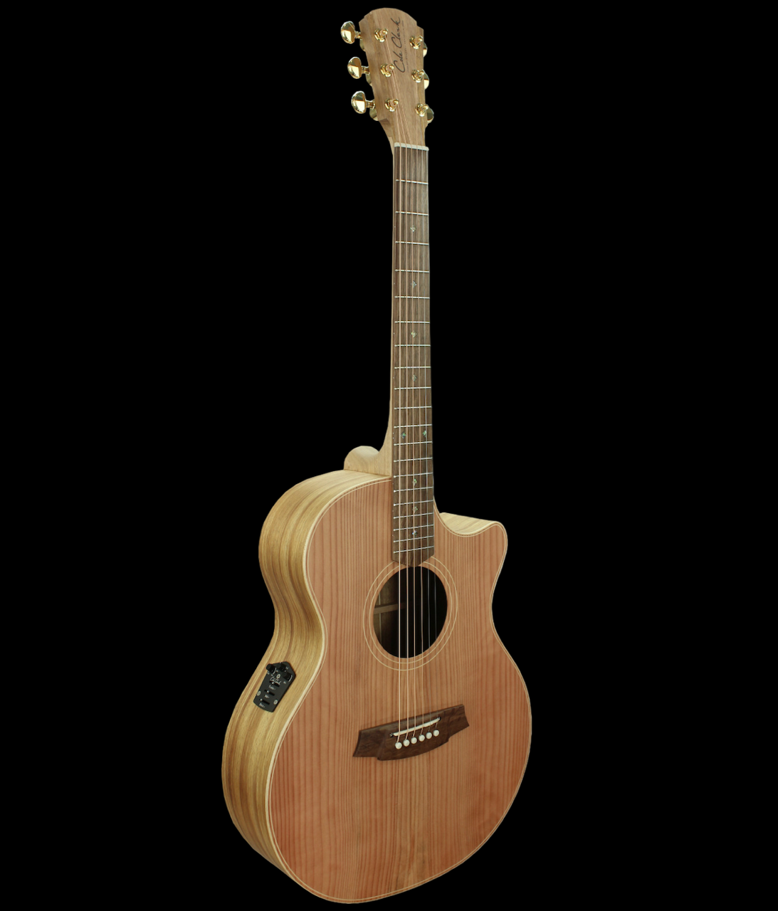 Cole Clark Angel 2 Redwood Blackwood AN2EC-RDBL Acoustic Guitar