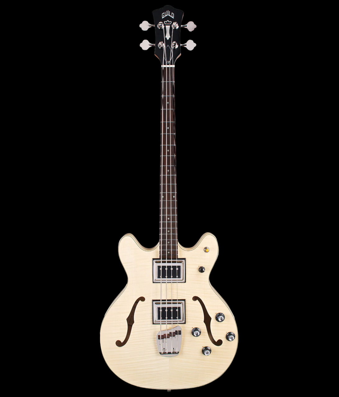 Guild Starfire Bass II Flamed Maple Bass