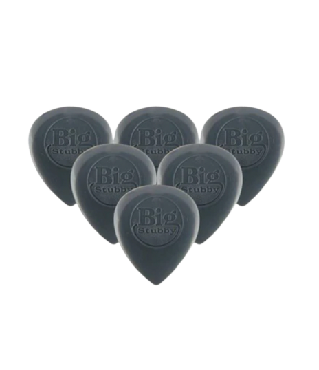 Dunlop Big Stubby Picks Players Pack 6 Pieces 2.0mm The