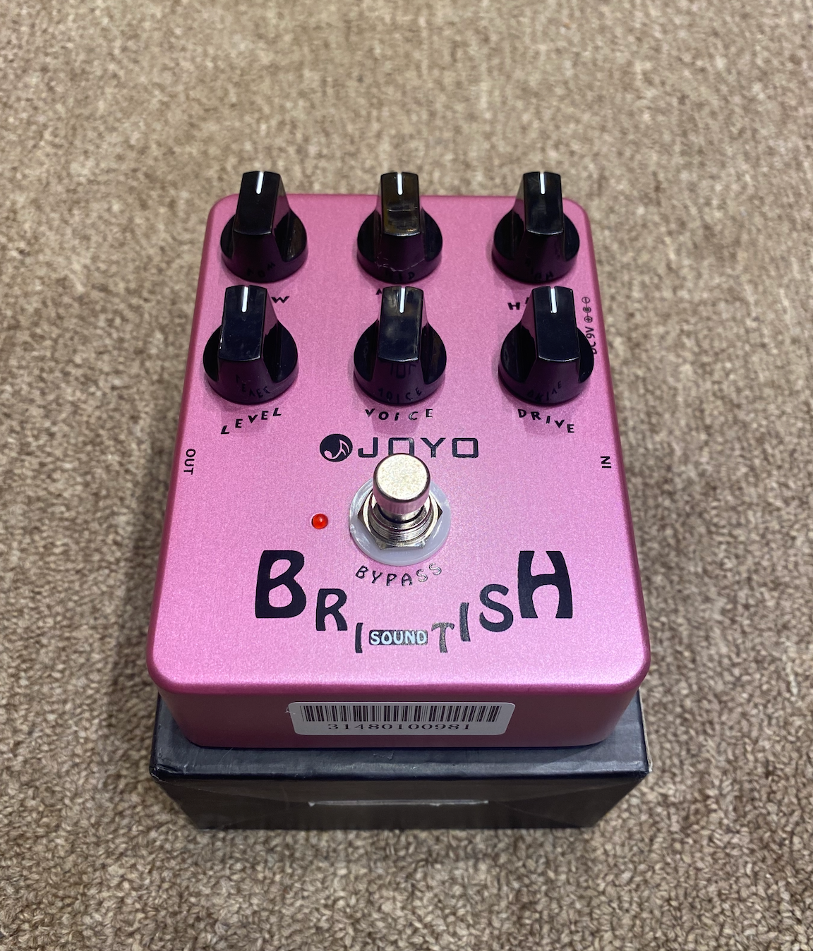 Joyo JF-16 British Sound Drive Pedal