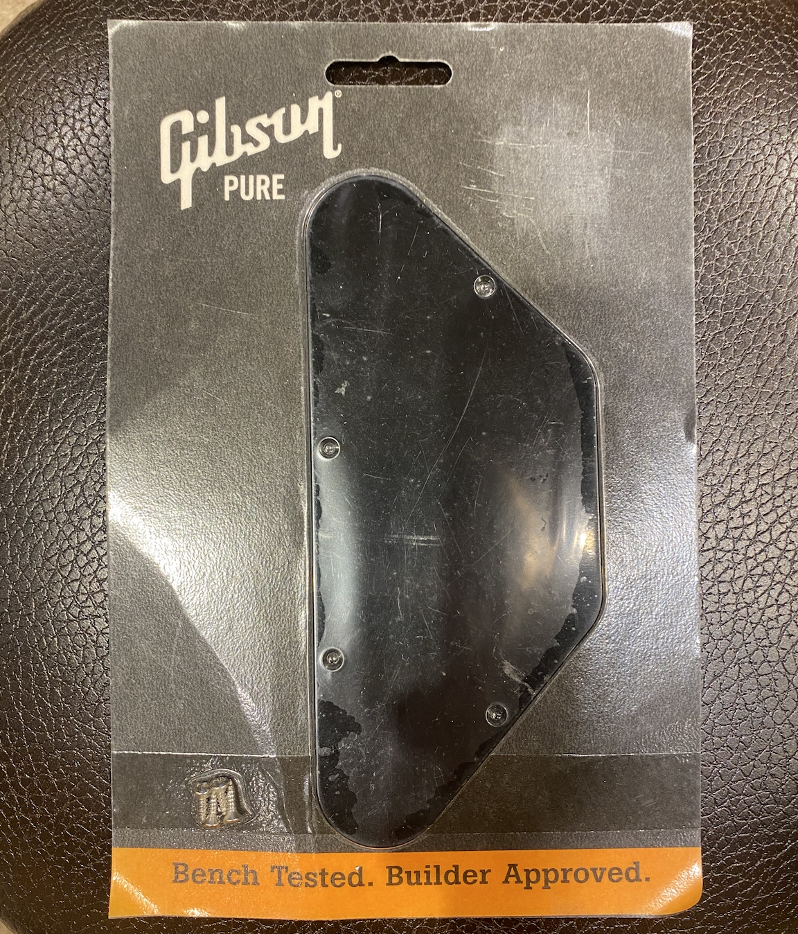 Gibson Back Control Cover Plate for SG Standard - Black