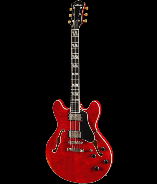 Eastman T59/v-RD Semi Hollow Antique Red Electric Guitar