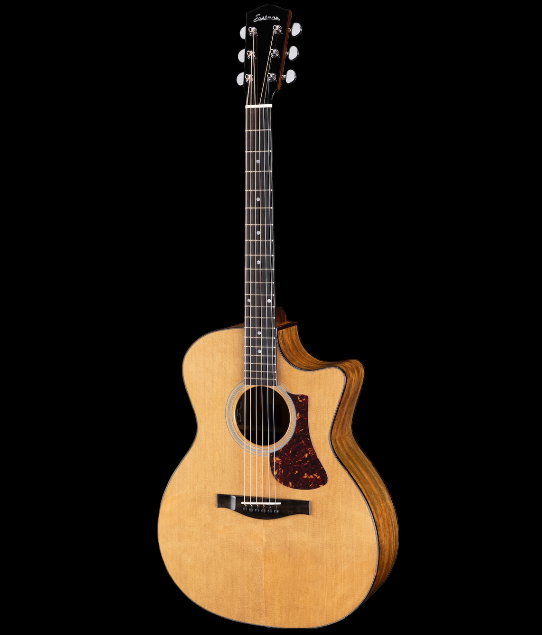 Eastman AC222CE-DLX Deluxe Natural Acoustic Guitar