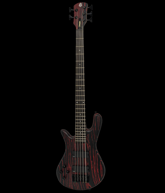 Spector NS Pulse 5 Cinder Red 5 String Left Handed Bass