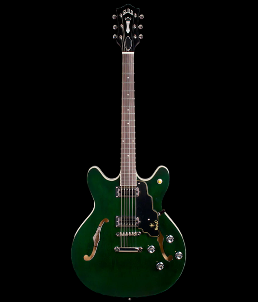 Guild Starfire IV ST Electric Guitar-Emerald Green