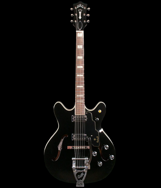Guild Starfire V Electric Guitar-Black