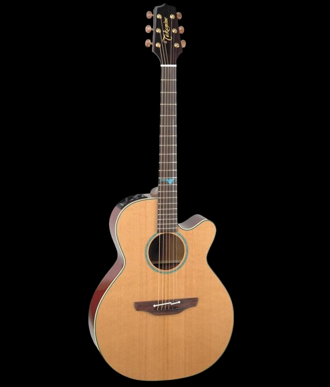 Takamine FSF40C Legacy Series Acoustic-Electric Guitar, Gloss Natural