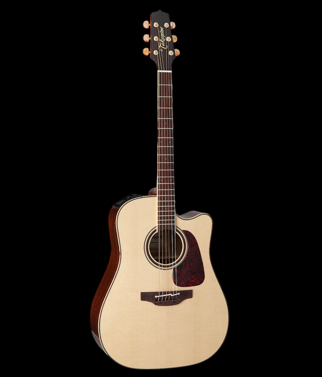 Takamine P4DC Dreadnought Cutaway Acoustic-Electric Guitar - Natural