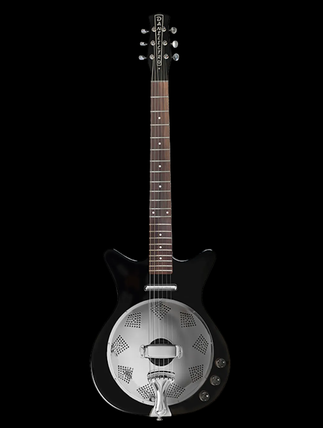 Danelectro '59 Resonator Guitar - Black