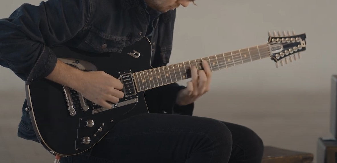Duesenberg Caribou 12 String Black