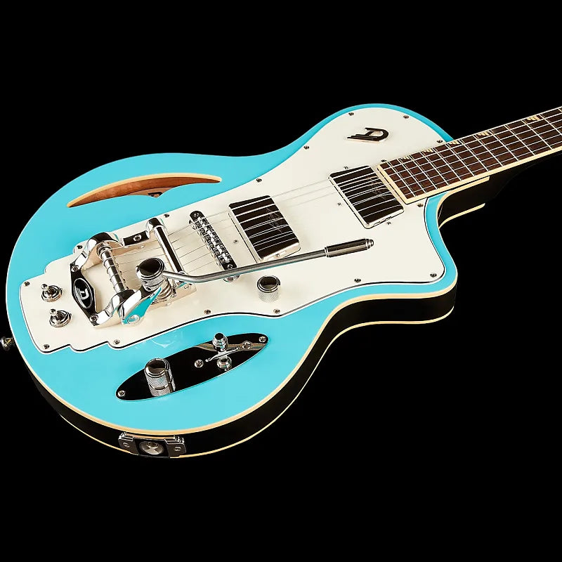 Duesenberg Julia Narvik Blue Electric Guitar with case